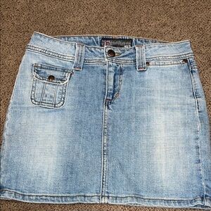 Vintage Joes short denim jean skirt Y2K size 25